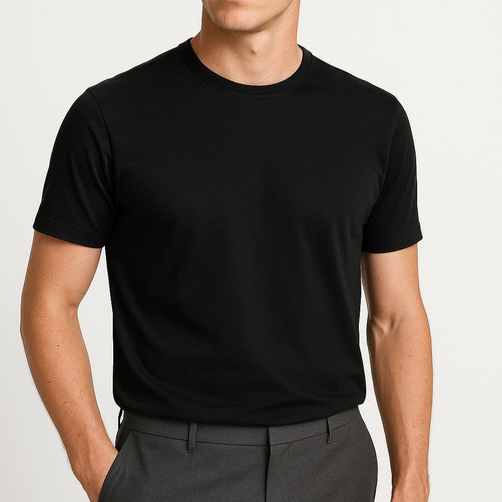 Kit 6 Camisetas Algodão Egípcio